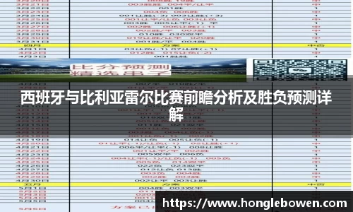 西班牙与比利亚雷尔比赛前瞻分析及胜负预测详解